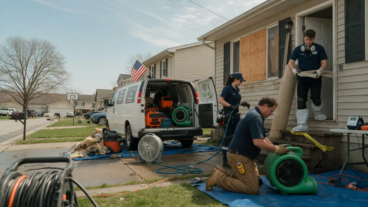 Water Damage Restoration in Blomkest, MN near me